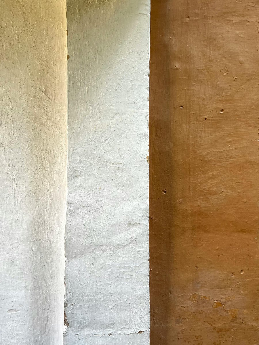 Lime wash finish